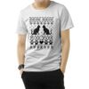 Meow Cat Christmas Toddler T-Shirt