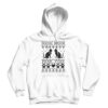 Meow Cat Christmas Toddler Hoodie
