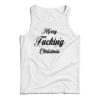 Merry Fucking Christmas Funny Quote Tank Top