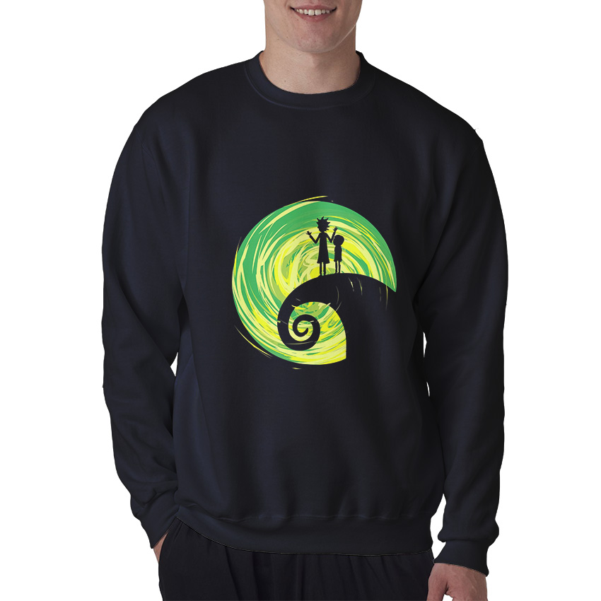 Rick and Morty X Nightmare Before Christmas in 2019 Sweatshirt