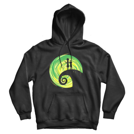 Rick and Morty X Nightmare Before Christmas in 2019 Hoodie