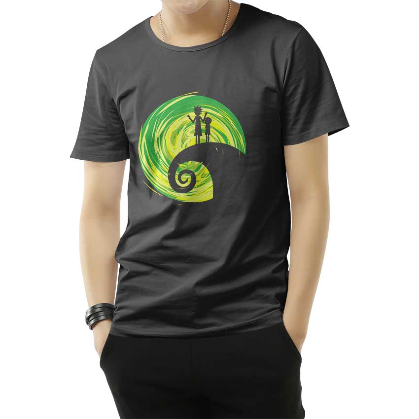 Rick and Morty X Nightmare Before Christmas in 2019 T-Shirt