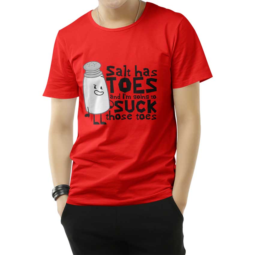Salt Toes Graphic Custom T-Shirt