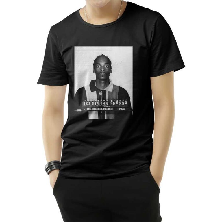 Snoop Dogg Mugshot T-Shirt Cheap For Men's And Women's