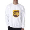 Sup Funny UPS Parody Logo Sweatshirt