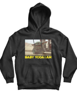 The Mandalorian Baby Yoda I Am Hoodie