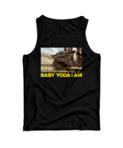 The Mandalorian Baby Yoda I Am Tank Top