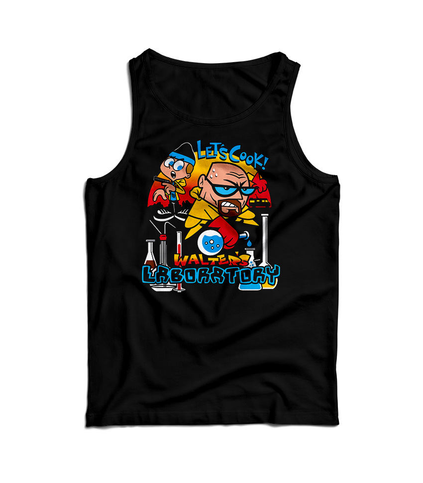 Let's Cook Walter's Laboratory Parody Tank Top