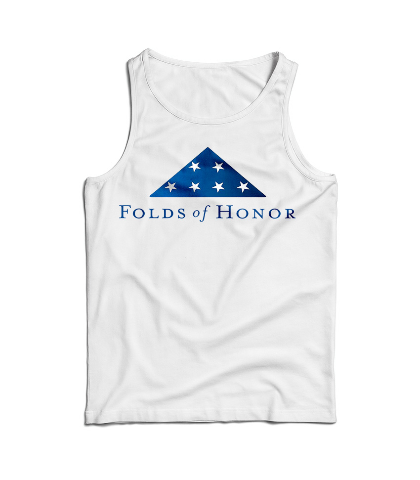 Cheap Custom Folds of Honor Tank Top