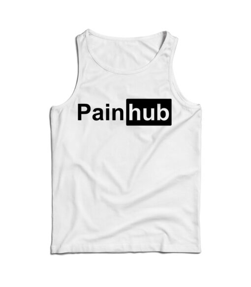 Official Painhub X Pornhub Parody Logo Tank Top