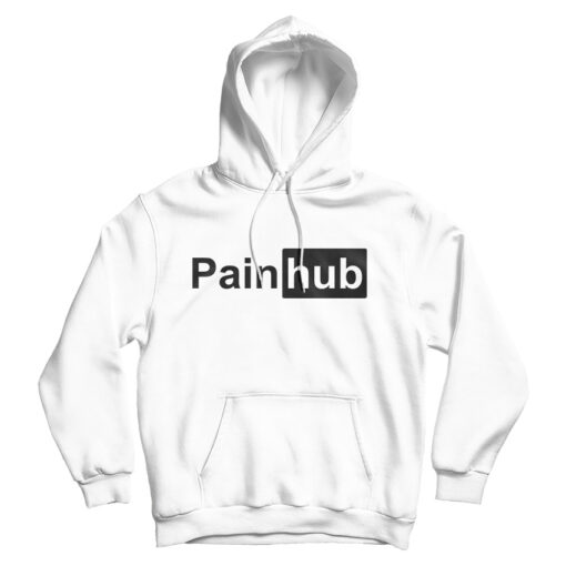 Official Painhub X Pornhub Parody Logo Hoodie