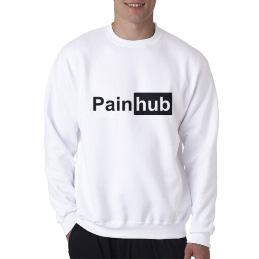 Official Painhub X Pornhub Parody Logo Sweatshirt