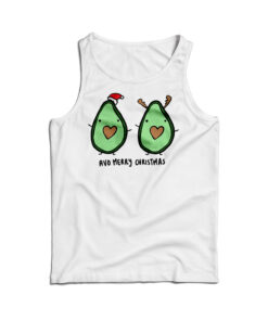Avocado Merry Christmas Tank Top
