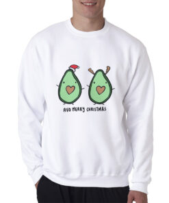 Avocado Merry Christmas Sweatshirt