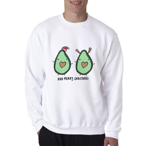 Avocado Merry Christmas Sweatshirt