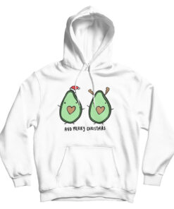 Avocado Merry Christmas Hoodie