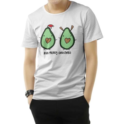 Avocado Merry Christmas T-Shirts