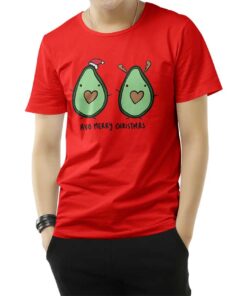Avocado Merry Christmas T-Shirts
