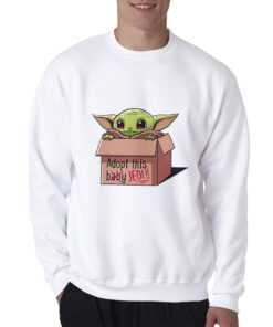 Baby Yoda Adopt This Baby Jedi Sweatshirt