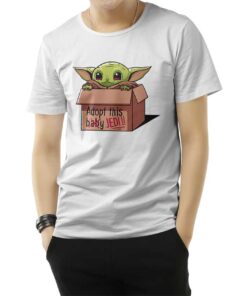 Baby Yoda Adopt This Baby Jedi T-Shirt