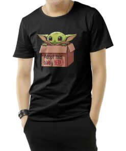 Baby Yoda Adopt This Baby Jedi T-Shirt