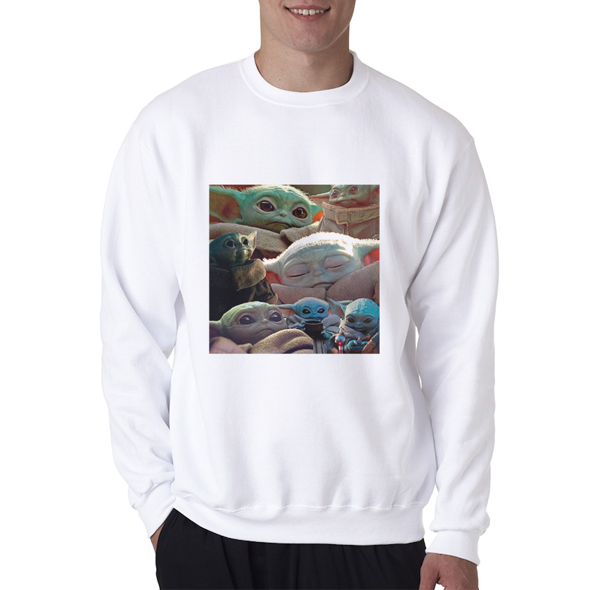 Baby Yoda Cute Collage Sweatshirt