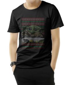 Cheap Custom Baby Yoda Ugly T-Shirt