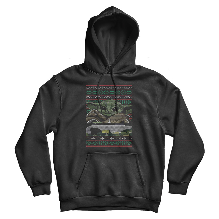 Cheap Custom Baby Yoda Ugly Hoodie