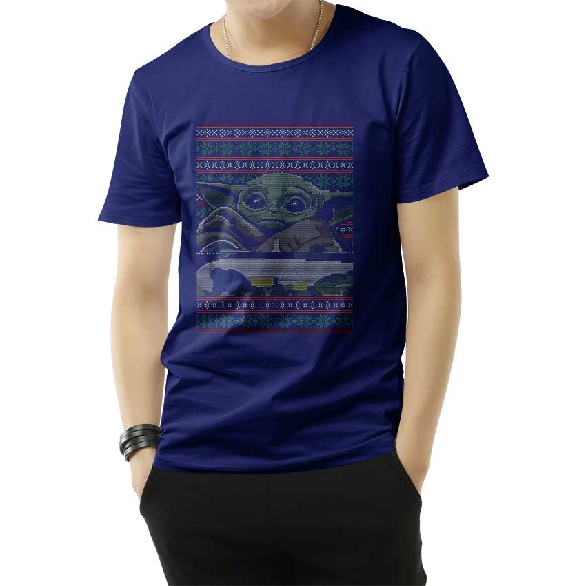 Cheap Custom Baby Yoda Ugly T-Shirt