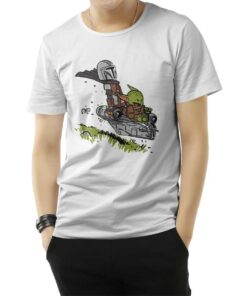 Baby Yoda And Mando T-Shirt