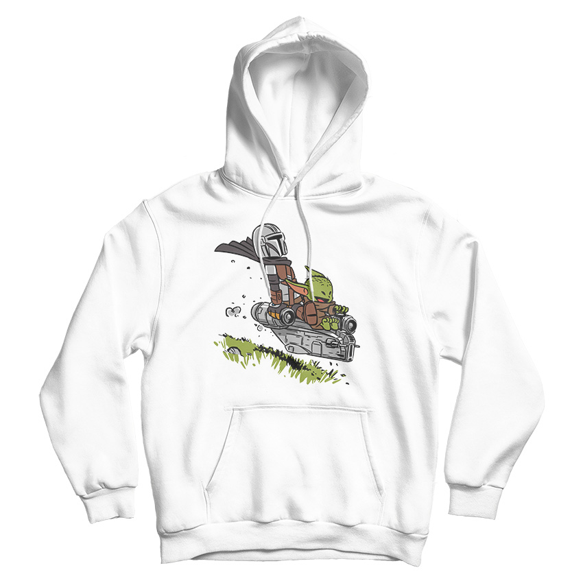 Baby Yoda And Mando Hoodie