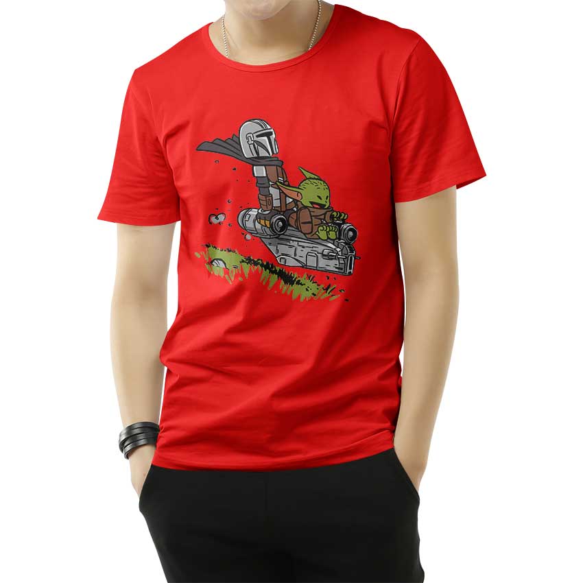 Baby Yoda And Mando T-Shirt
