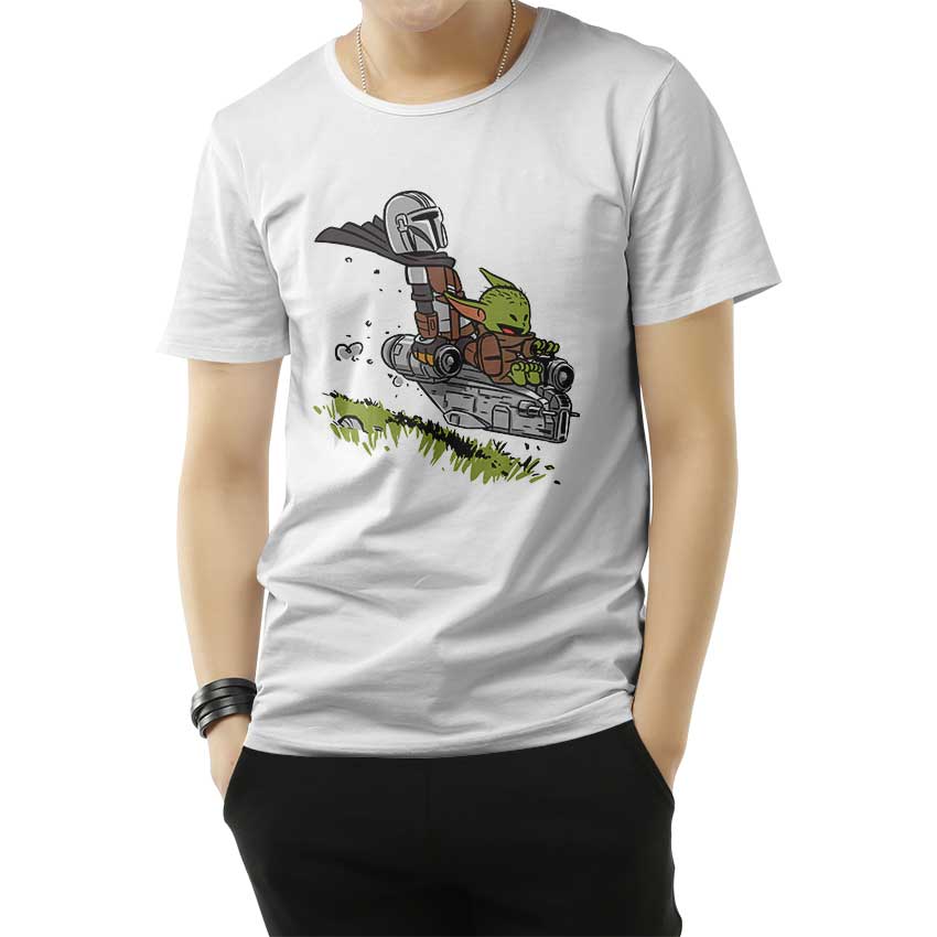 Baby Yoda And Mando T-Shirt