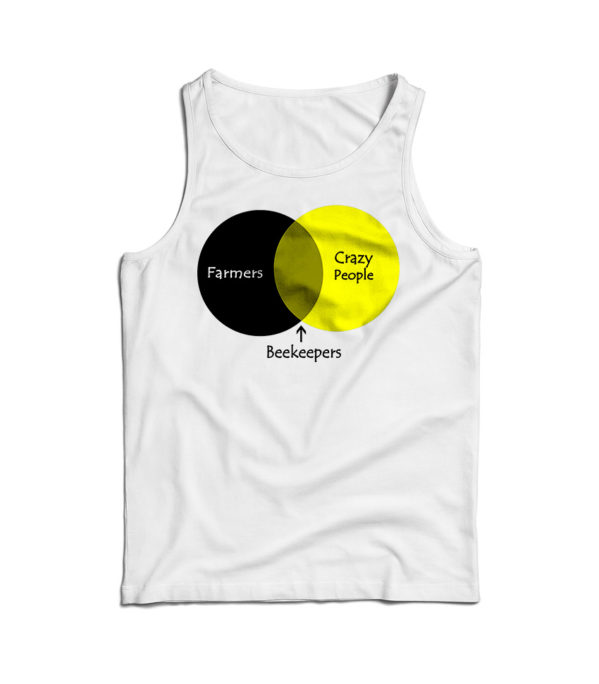 Beekeeping Venn Diagram Tank Top