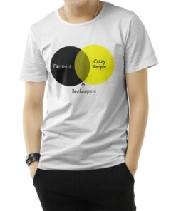 Beekeeping Venn Diagram T-shirt