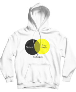 Beekeeping Venn Diagram Hoodie
