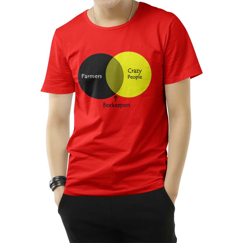 Beekeeping Venn Diagram T-shirt