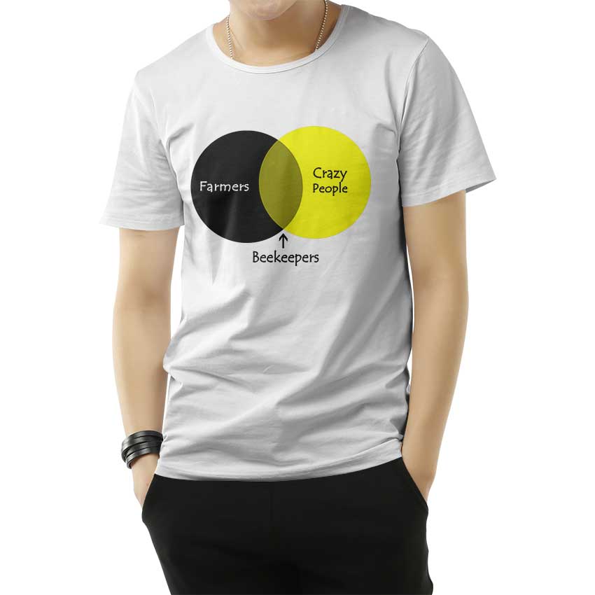 Beekeeping Venn Diagram T-shirt