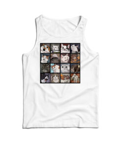Compilation Crying Cat Meme Tank Top