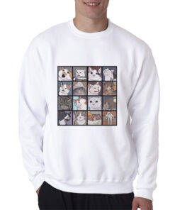 Compilation Crying Cat Meme Sweatshirt