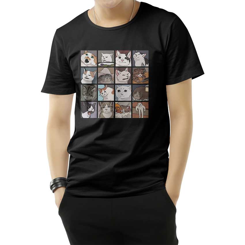 Compilation Crying Cat Meme T-Shirts