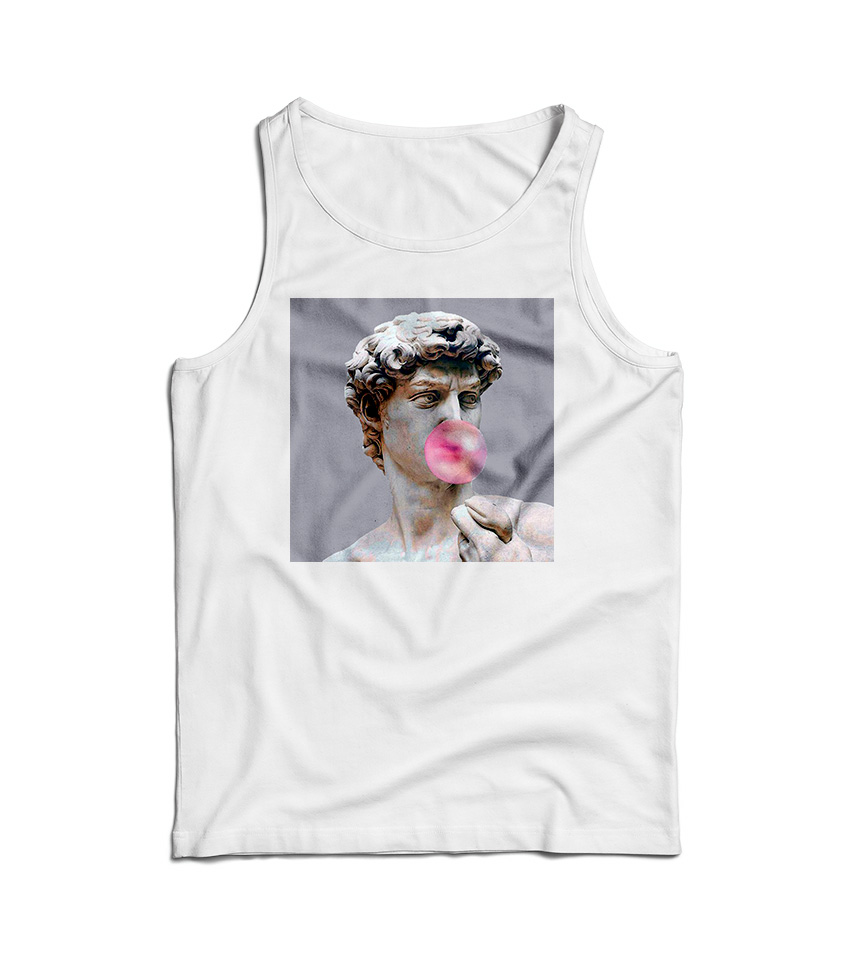 David Bubble Gum Tank Top