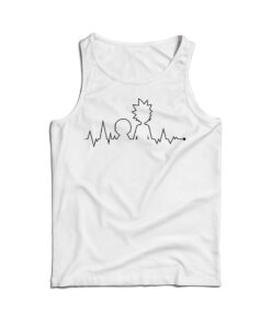 Heartbeat Rick and Morty Tank Top