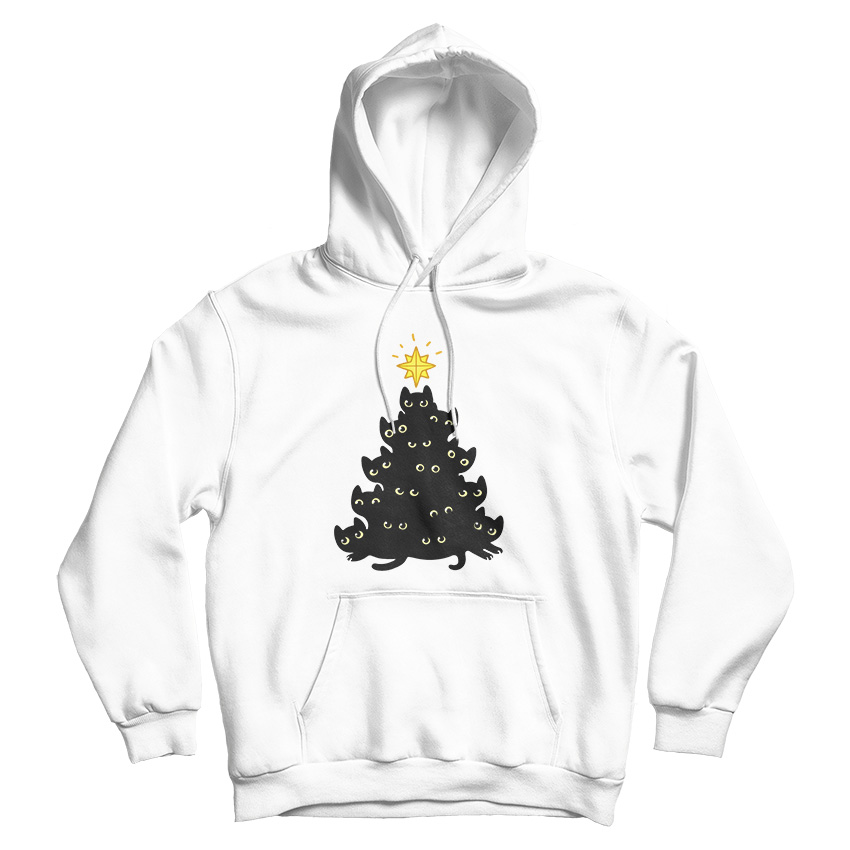 Meowy Christmas Classic Hoodie