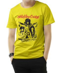 Motley Crue Merch Vintage T-Shirt
