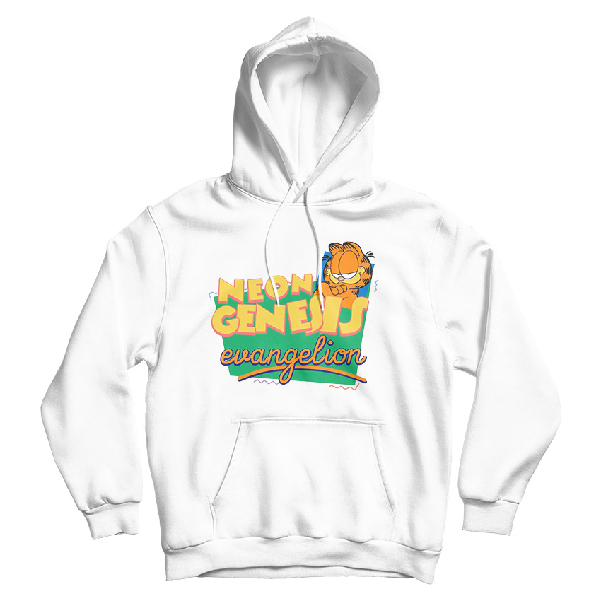 Neon Genesis Evangelion Garfield Hoodie Cheap For Men's And Women's