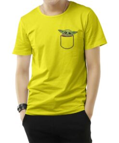 Star Wars Baby Yoda In Pocket T-Shirt