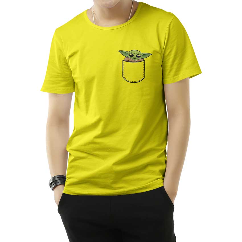 Star Wars Baby Yoda In Pocket T-Shirt