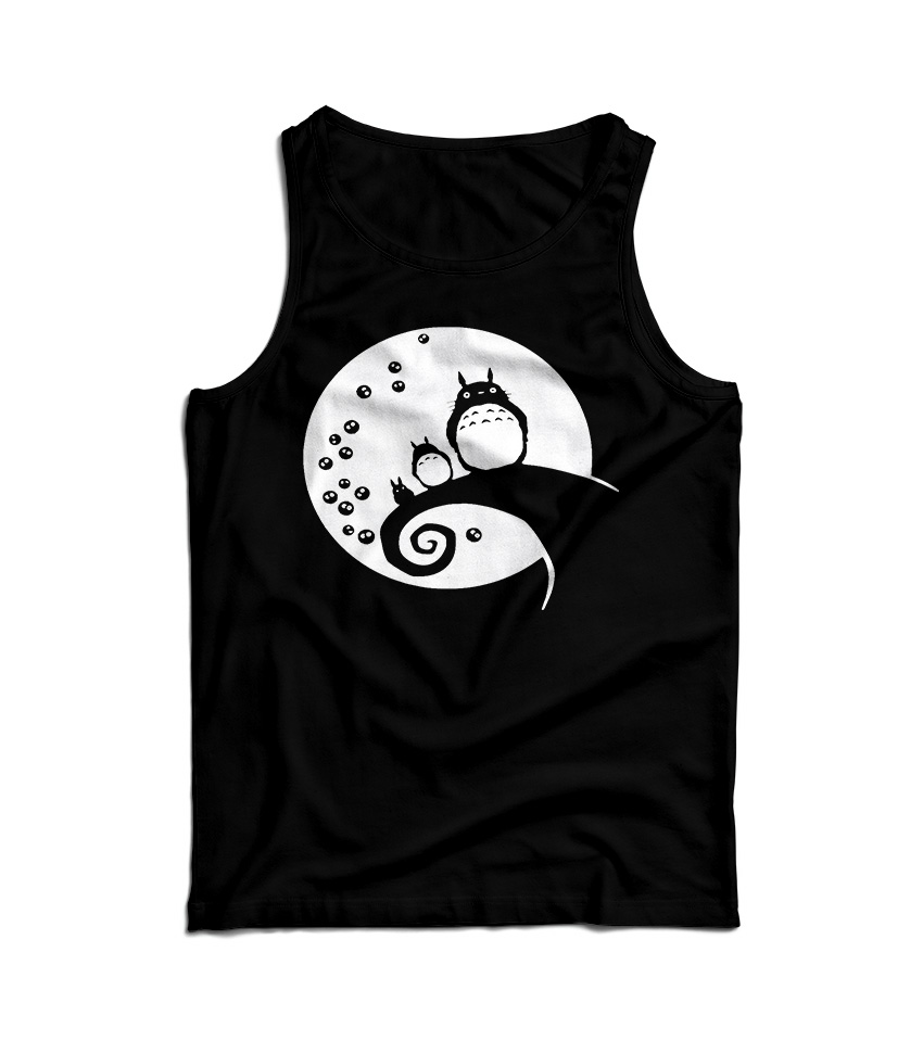 Totoro Nightmare Before Christmas Tank Top