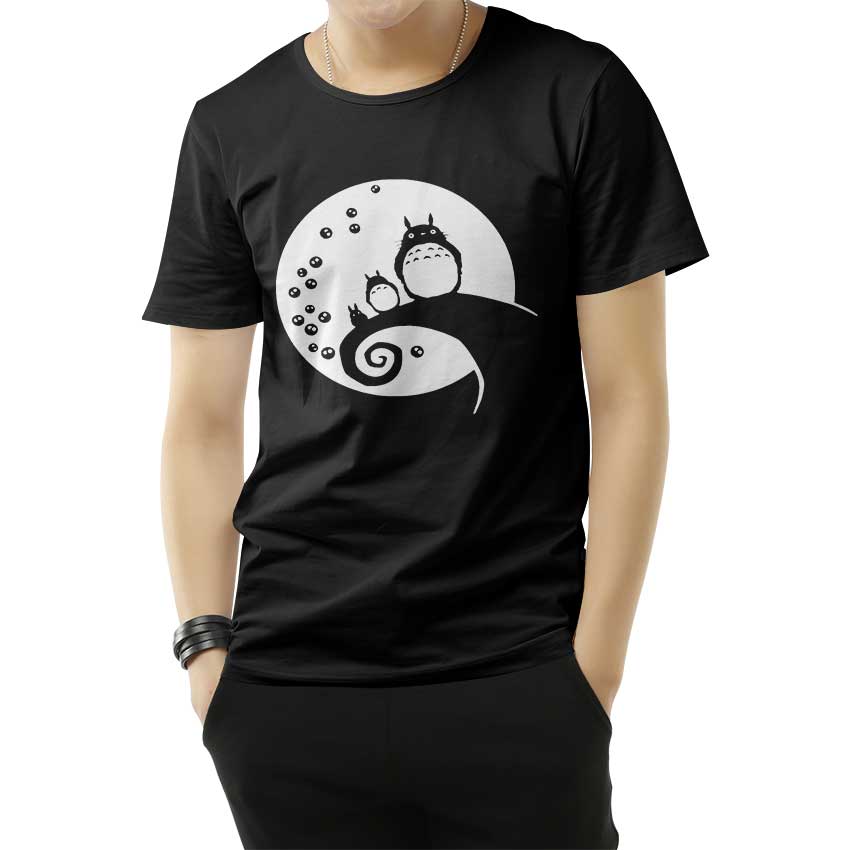 Totoro Nightmare Before Christmas T-Shirt